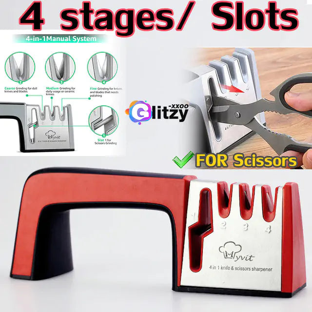 Effortless knife sharpener